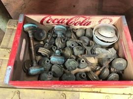 copper doorknobs 1920