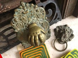 1920 brass architectural details