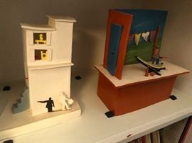 Original clay sculptures