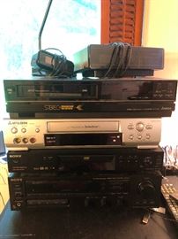 Collectible stereo equipment and turntables