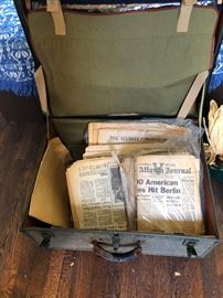 Collectible historical event newspaper editions