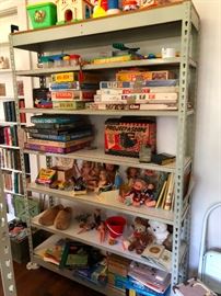 Vintage games and toys
