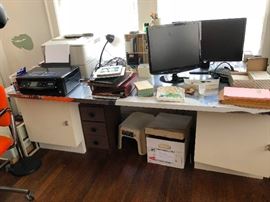 computer monitors and equipment