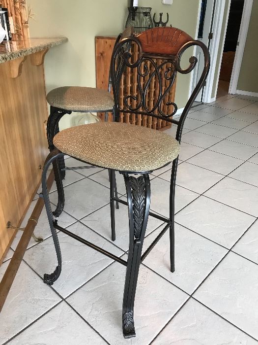 One of 3 bar stools