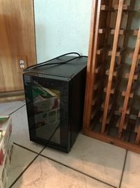 Mini wine fridge