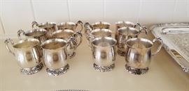 King Francis punch cups ( we have the boxes for each cup)