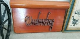 woodworking sign, beautiful hardwoods you can repurpose