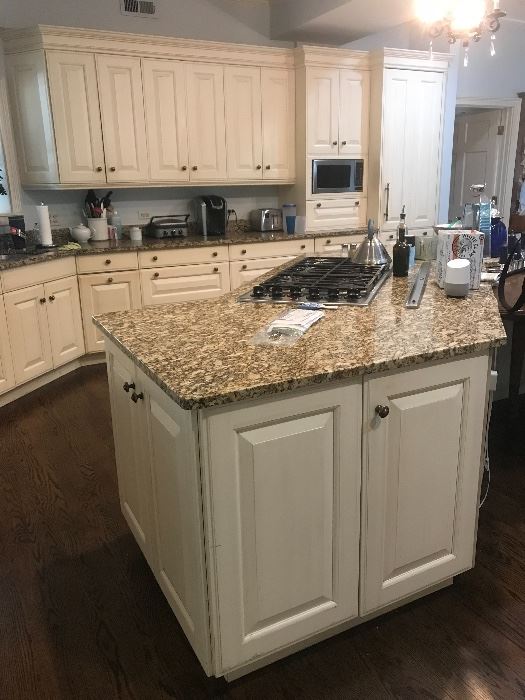 Wood-Mode kitchen cabinetry!! All cabinets and granite counter tops will be professionally removed and available for pick up after September 7th!!!