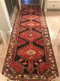 Turkish wool runner, 11'8" x 40"