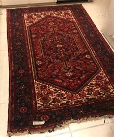 Oriental rug, 8'4" x 4'3"