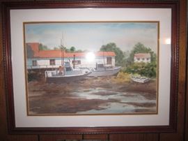 SIGNED WATERCOLOR AND MORE NICE ART