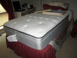 ONLY A FEW MONTHS OLD TWIN BED KEPT ALWAYS IN PROTECTOR.