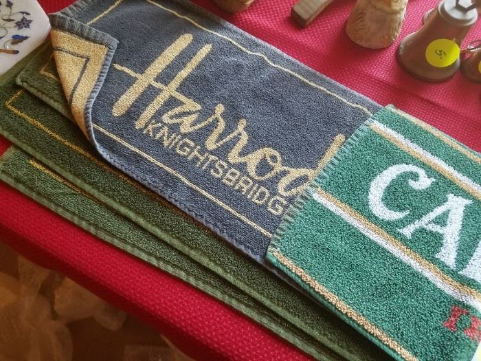 These are very fun towels from Harrod's and other places