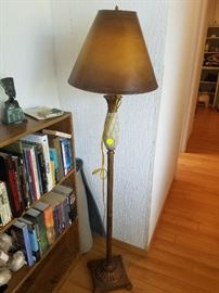 Vintage Lamp with Pineapple Design