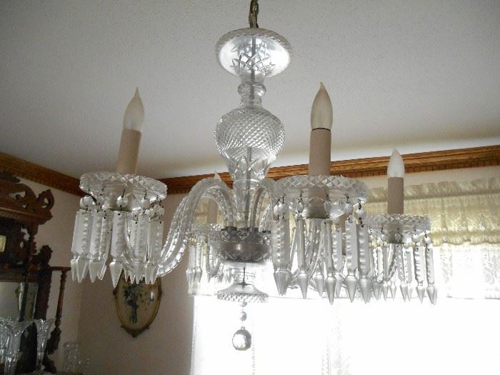 antique crystal chandelier 