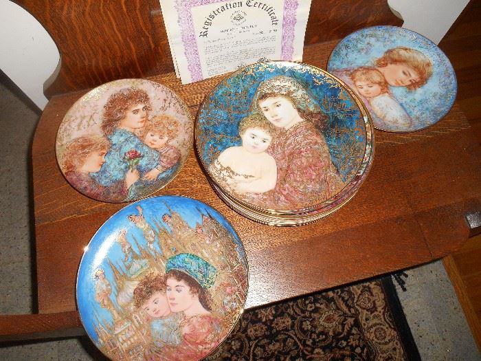 Edna Hibel plates