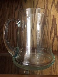 Glass pitcher