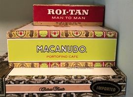 Vintage Cigar Boxes