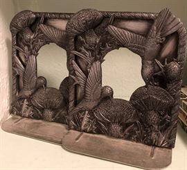 Hummingbird Bookends
