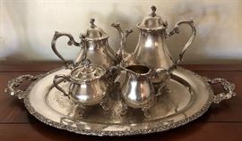 Silverplate Tea/Coffee Service