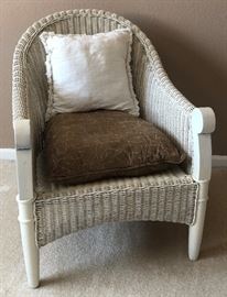 Wicker Arm Chair