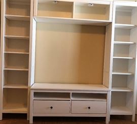 IKEA Entertainment Unit (can also be 2 Bookshelves and TV Stand)