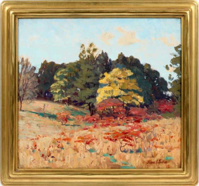 FRANK V. DUDLEY, OIL ON CANVAS, H 20", W 22", INDIANA DUNES
Lot # 2011 