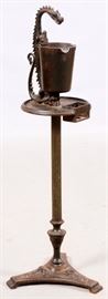SCROLL MFG. CO. VINTAGE CAST IRON SMOKE STAND, H 31"
Lot # 0182 