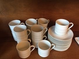 Mikasa china cups/saucers