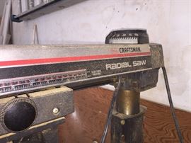 Craftsman Radial Saw