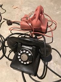 vintage bakelite phones