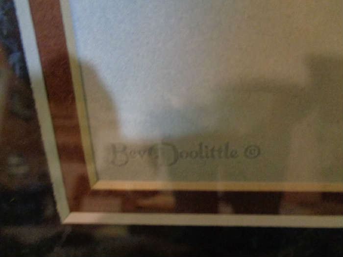 Bev Doolittle Signature