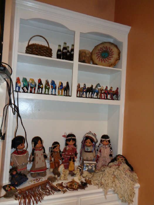 Indian Dolls and Painted Ponies