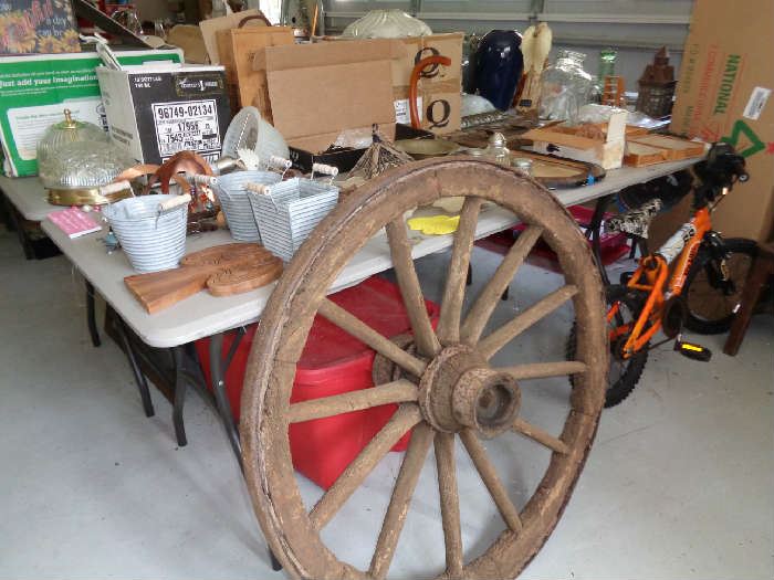 Wagon Wheel, Bike, Misc Items