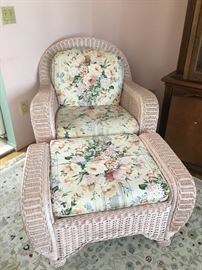 Chair & ottoman 