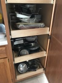 Example of some Cookware and Bakeware. 