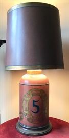 Old Cannister Table Lamp