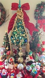 Unusual Christmas Ornaments... Mini Trees...More