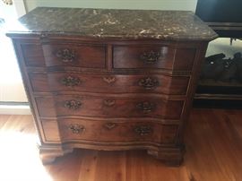 Gentry Marble Top Dresser