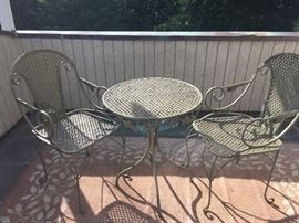 Iron Outdoor Set
