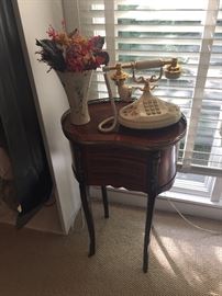 French stand w/Brass mounts
Phone not included