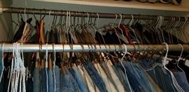 men's XL (mostly) jeans and slacks