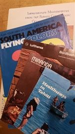tavel brochures vintage