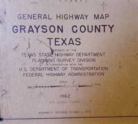 grayson cty 1962 map