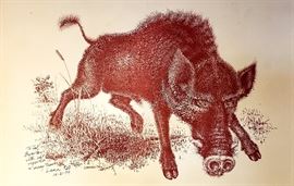 boar print