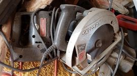 skil saw jigsaw circular saw power tools garage