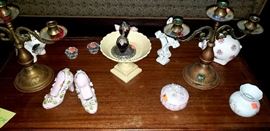 french provincial decor brass candelabra