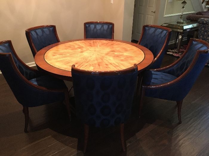 Ethan Allen Table & 6 Chairs