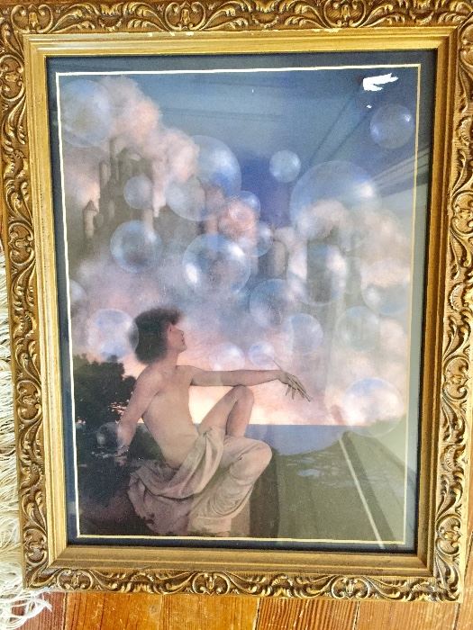 Bubbles Maxfield Parrish