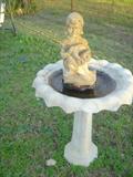 Cement Bird Bath